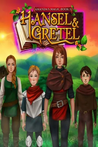 Portada de Amanda’s Magic Book 5: Hansel and Gretel