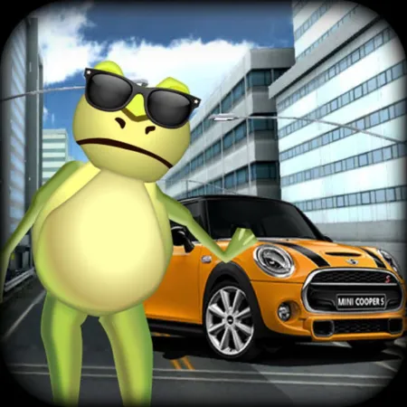 Portada de Amazing Frog Simulator City