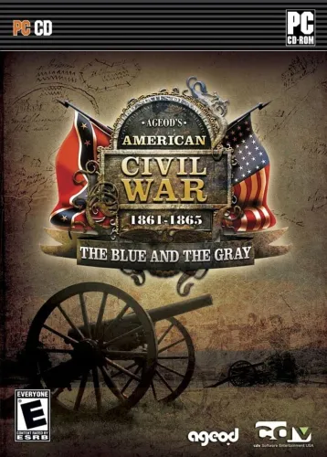 Portada de American Civil War: The Blue and the Gray