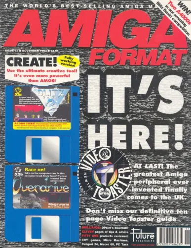 Portada oficial del videojuego Amiganoid