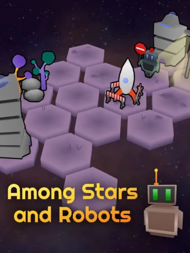 Portada de Among Stars and Robots