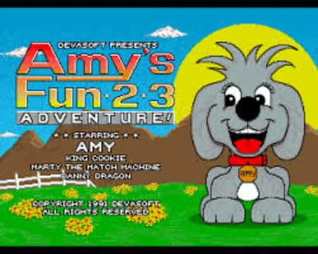 Portada de Amy’s Fun-2-3 Adventure