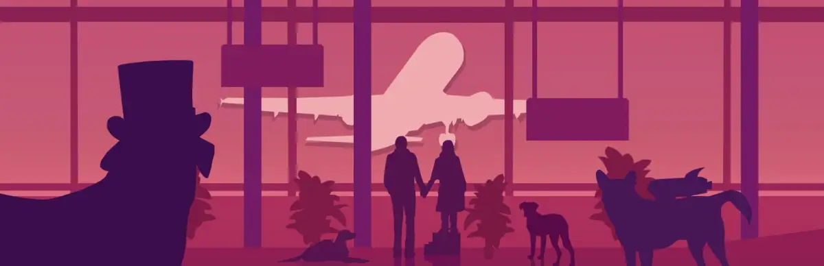 An Airport for Aliens Currently Run by Dogs