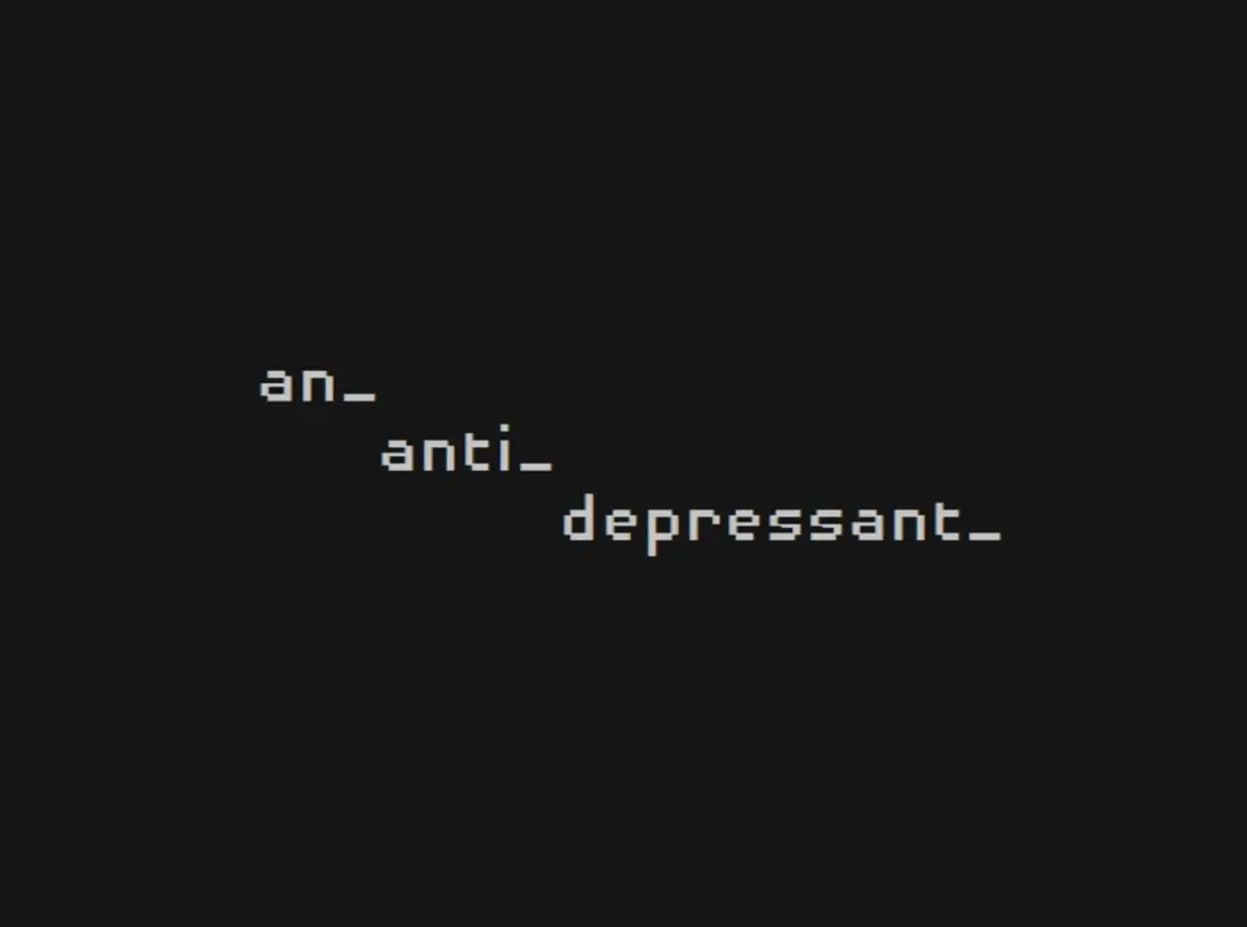 Portada de An antidepressant