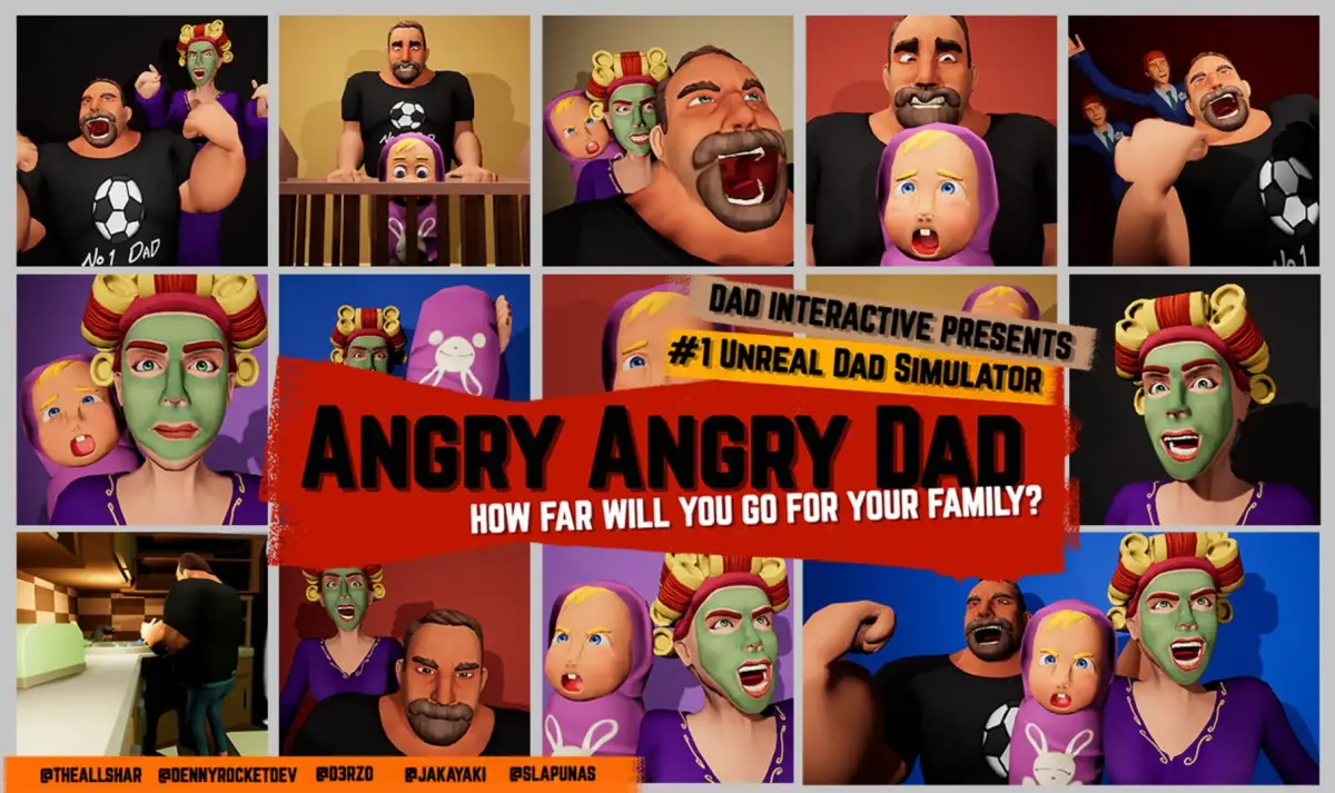 Portada de Angry Angry Dad