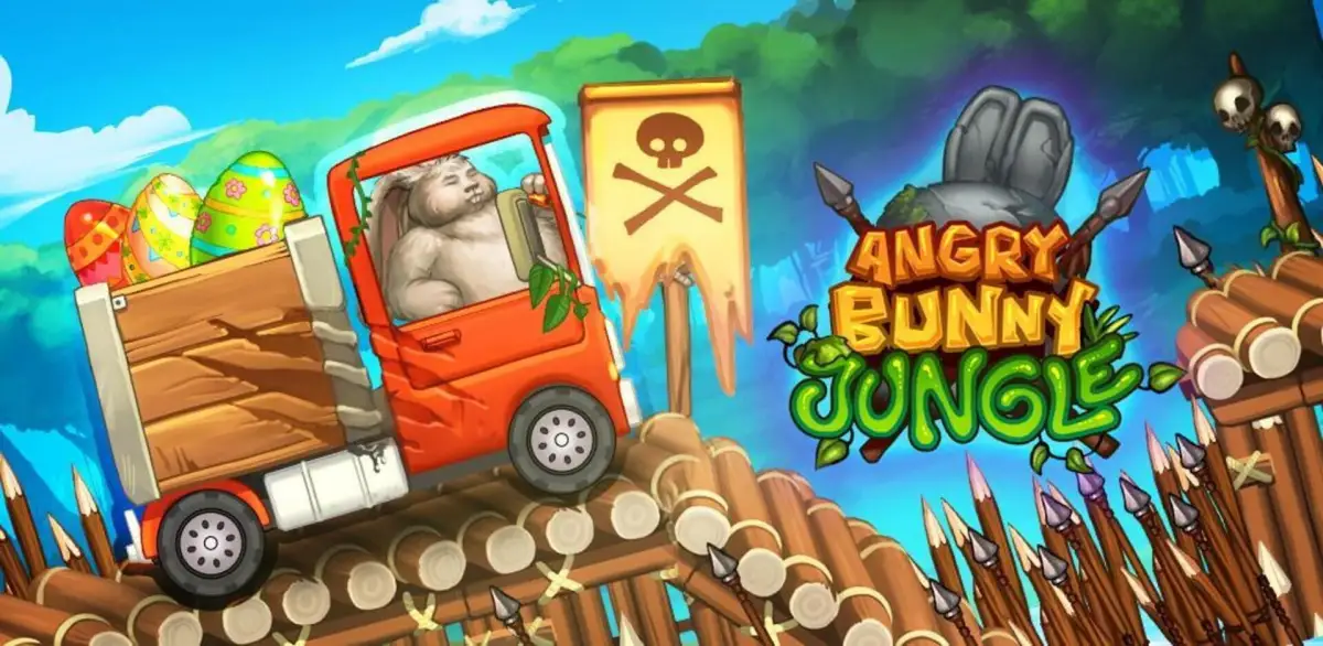 Portada de Angry Bunny Race: Jungle Road