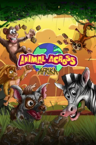 Portada de Animal Across: Afrika