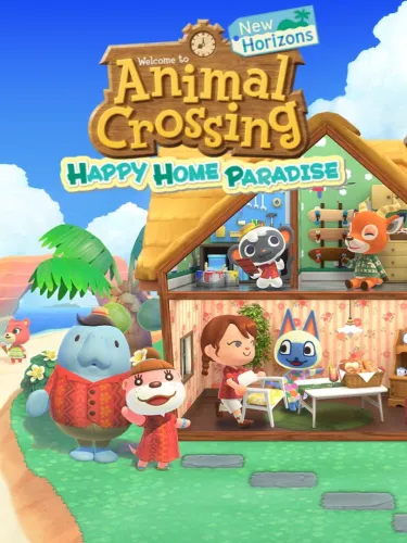 Portada de Animal Crossing: New Horizons – Happy Home Paradise