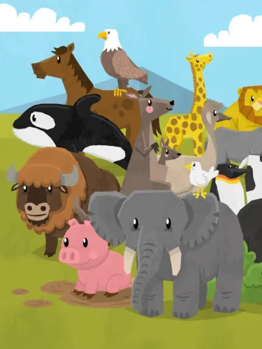 Portada de Animal Fun for Toddlers and Kids