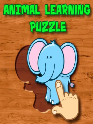 Portada de Animal Learning Puzzle for Toddlers and Kids
