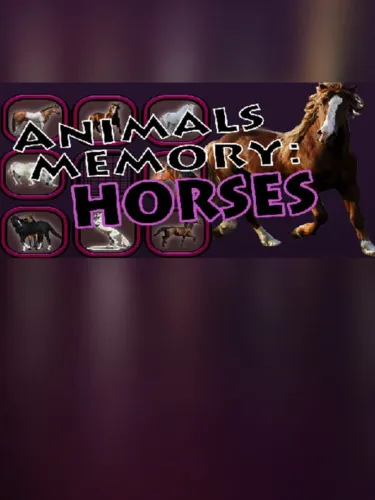 Portada de Animals Memory: Horses