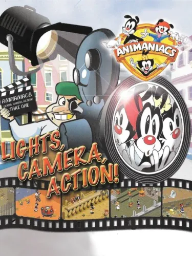 Portada de Animaniacs: Lights, Camera, Action!