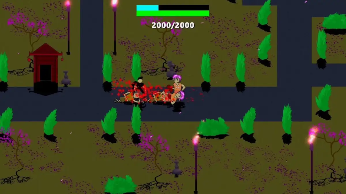 Anime Fight in the Arena of Death