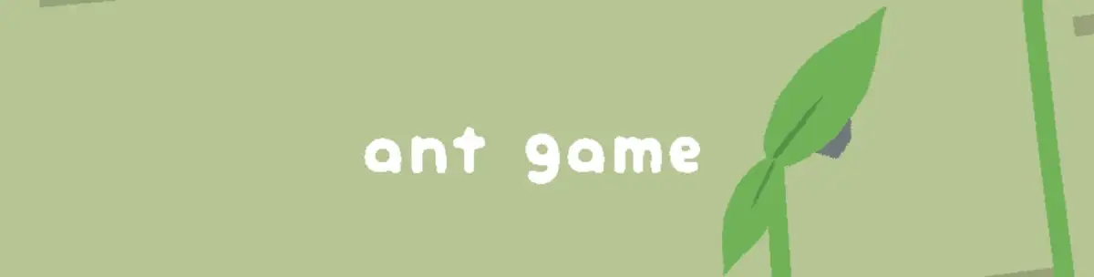 Portada de Ant game