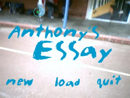 Portada de Anthony’s Essay
