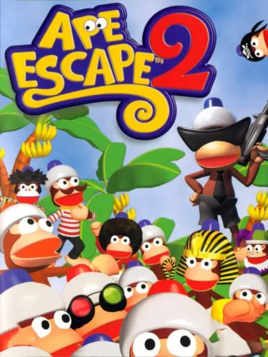 Portada de Ape Escape 2