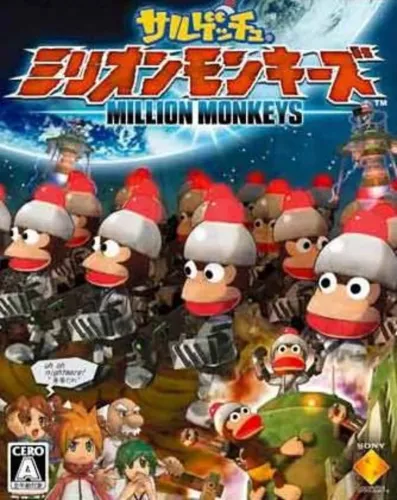 Portada de Ape Escape: Million Monkeys
