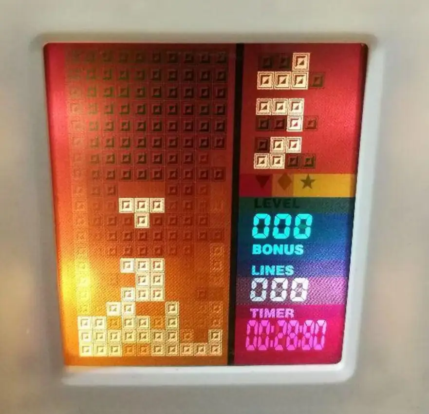 Arcade Bank 3 Minute Tetris