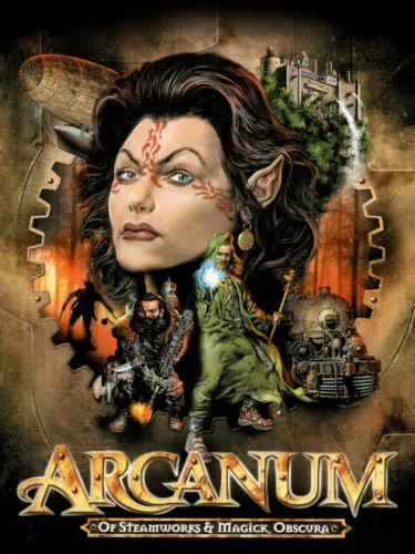 Portada de Arcanum: of Steamworks and Magick Obscura