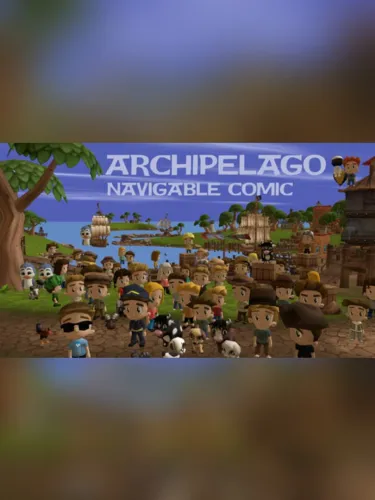 Portada de Archipelago: Navigable VR Comic