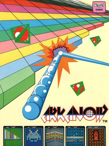 Portada de Arkanoid