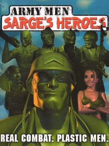 Portada oficial del videojuego Army Men: Sarge’s Heroes