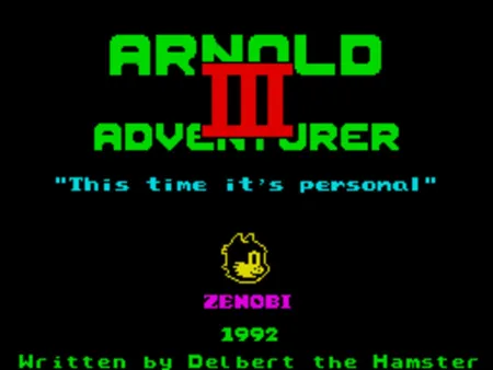 Portada de Arnold the Adventurer III