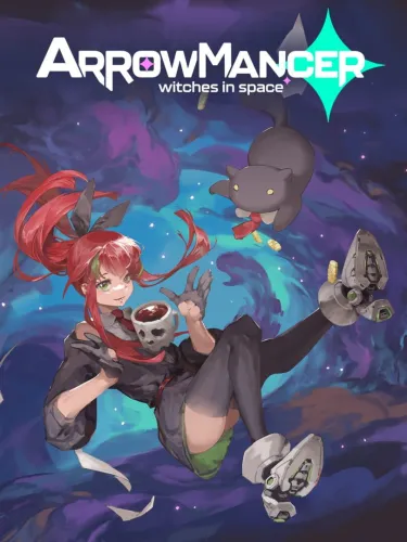 Portada oficial del videojuego Arrowmancer
