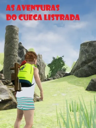 Portada de As Aventuras do Cueca Listrada