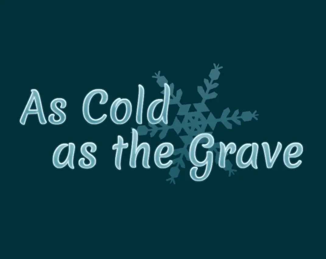 Portada de As Cold as the Grave