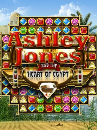 Portada oficial del videojuego Ashley Jones and the Heart of Egypt