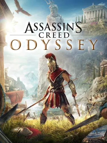 Portada oficial del videojuego Assassin’s Creed Odyssey