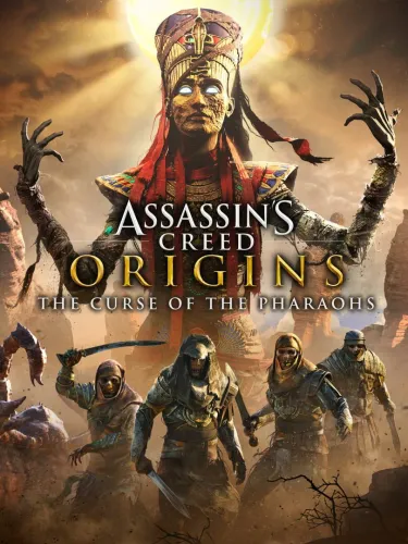 Portada de Assassin’s Creed Origins: The Curse of the Pharaohs