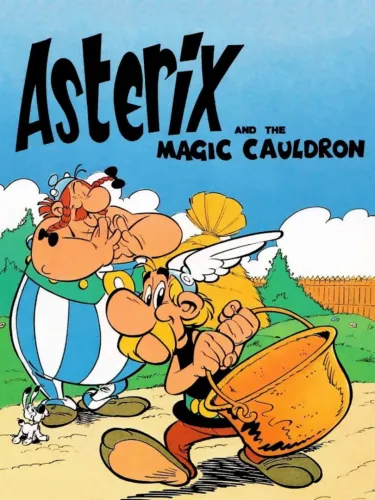 Portada de Asterix and the Magic Cauldron