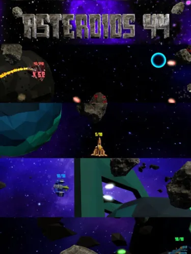 Portada de Asteroids 44