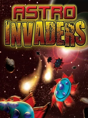 Portada oficial del videojuego Astro Invaders