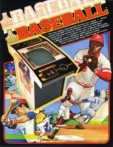 Portada de Atari Baseball