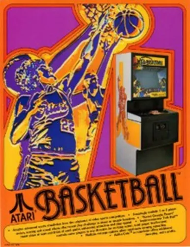 Portada de Atari Basketball