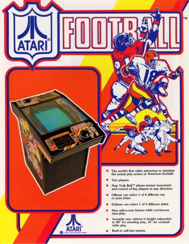 Portada de Atari Football