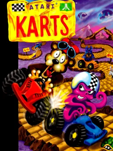 Portada de Atari Karts