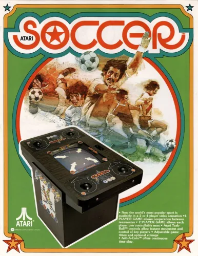 Portada de Atari Soccer