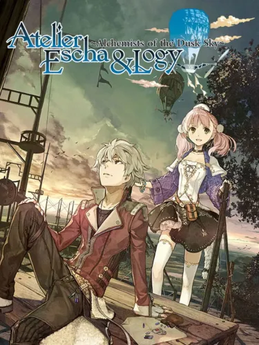 Portada de Atelier Escha & Logy: Alchemists of the Dusk Sky