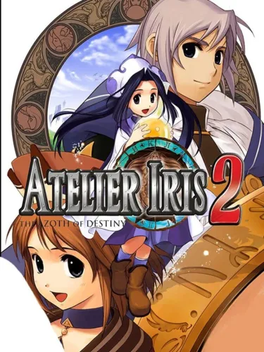 Portada oficial del videojuego Atelier Iris 2: The Azoth of Destiny