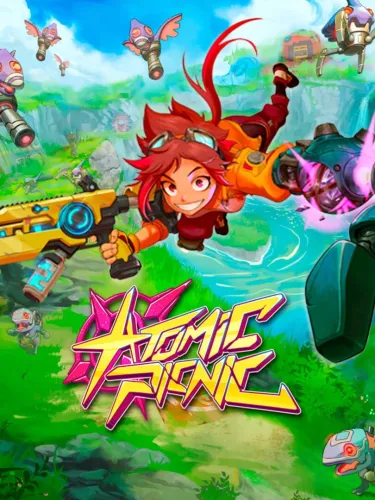 Portada oficial del videojuego Atomic Picnic