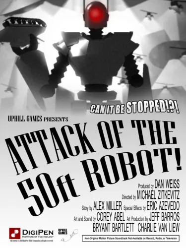 Portada de Attack of the 50ft Robot!