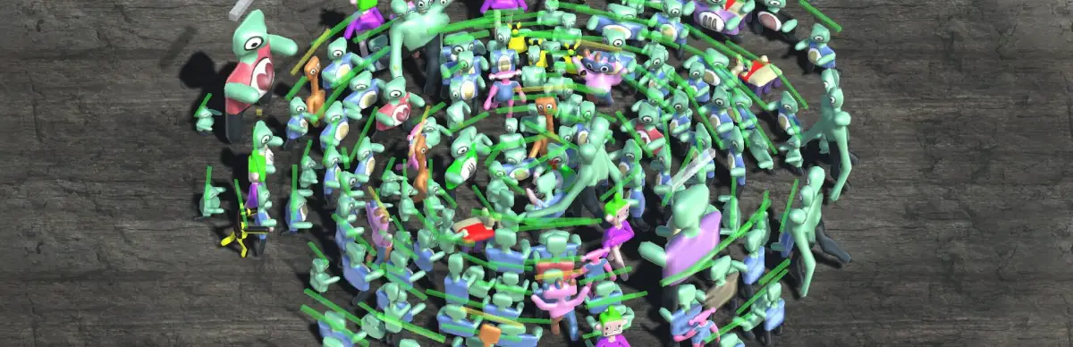 Attack of the alien thingies from lava!