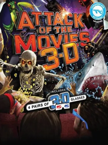 Portada de Attack of the Movies 3D