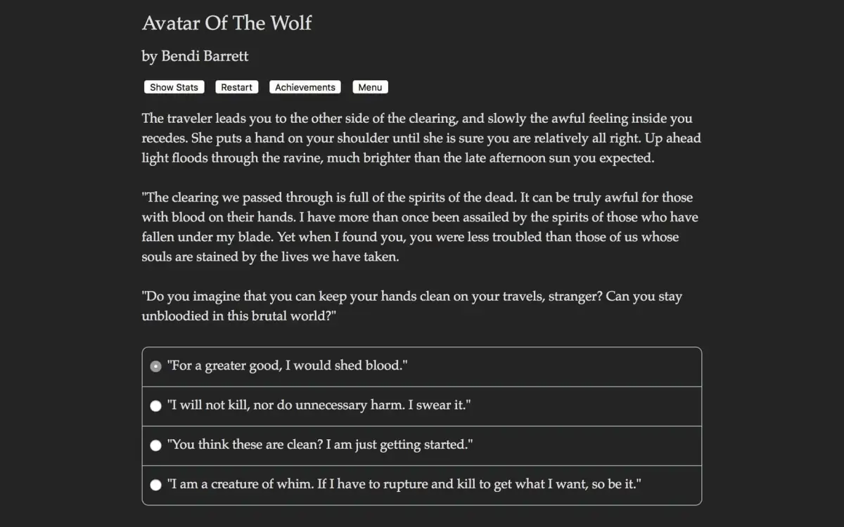 Avatar of the Wolf
