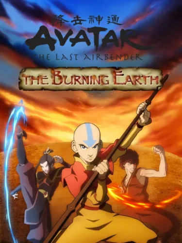 Portada de Avatar: The Last Airbender – The Burning Earth
