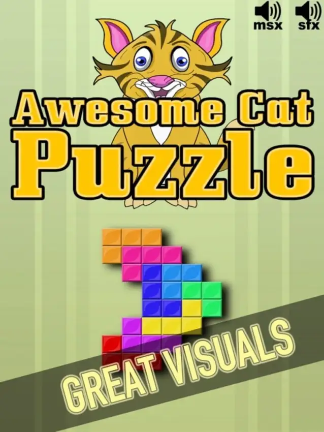 Portada de Awesome Cat Puzzle